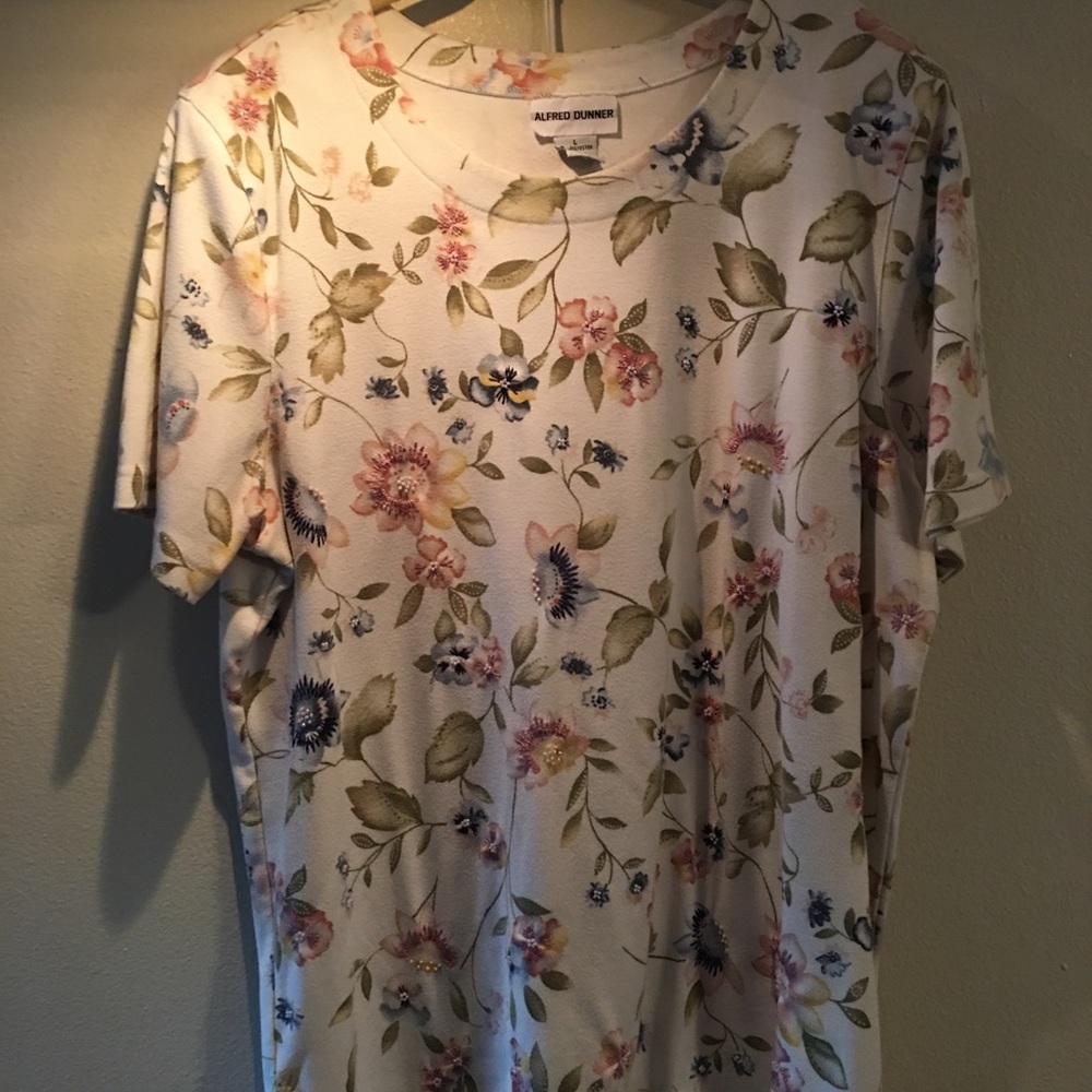 Multi Colored Floral Top
